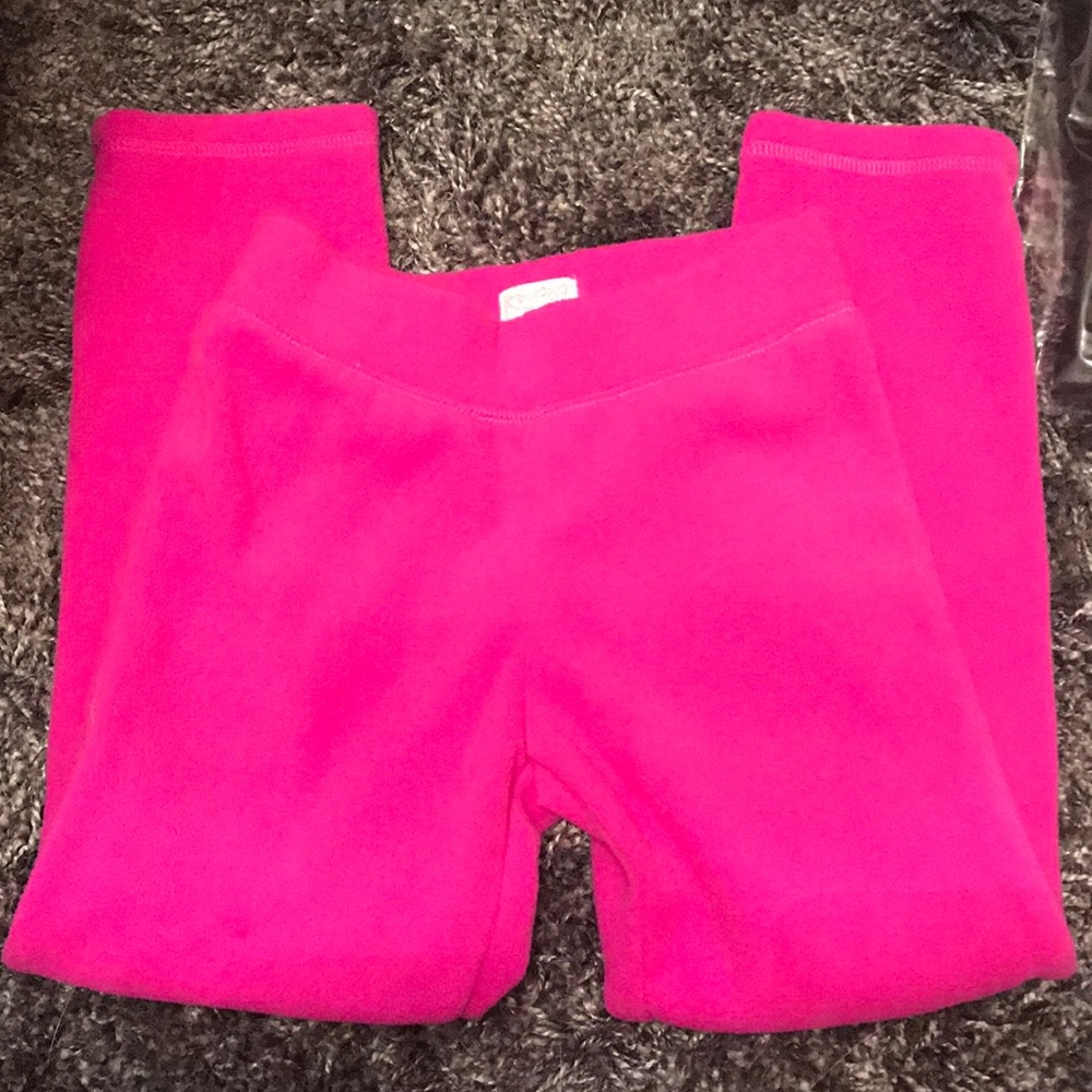Girls fleece pants size small 5/6